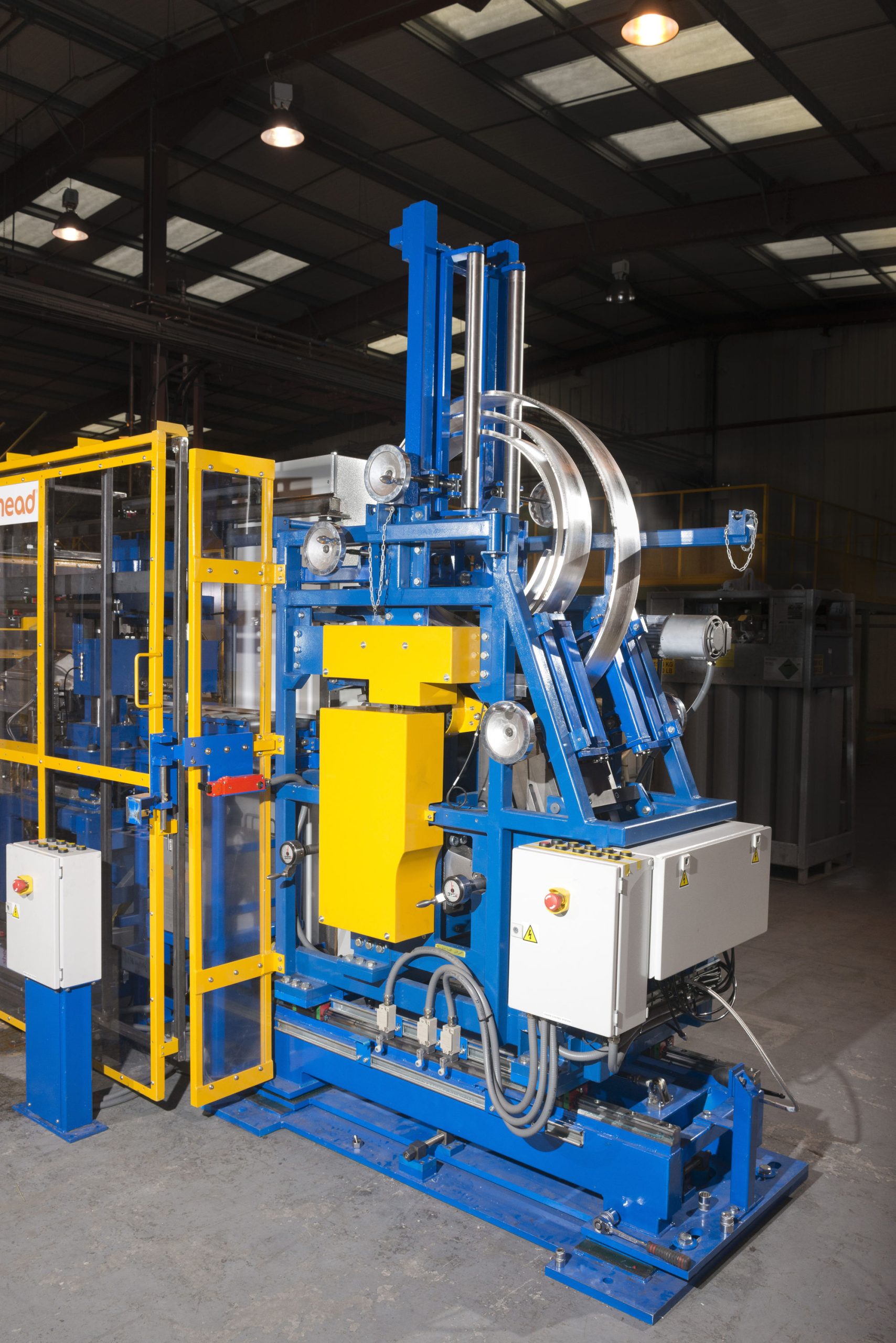 Coiler for silver and gold strip