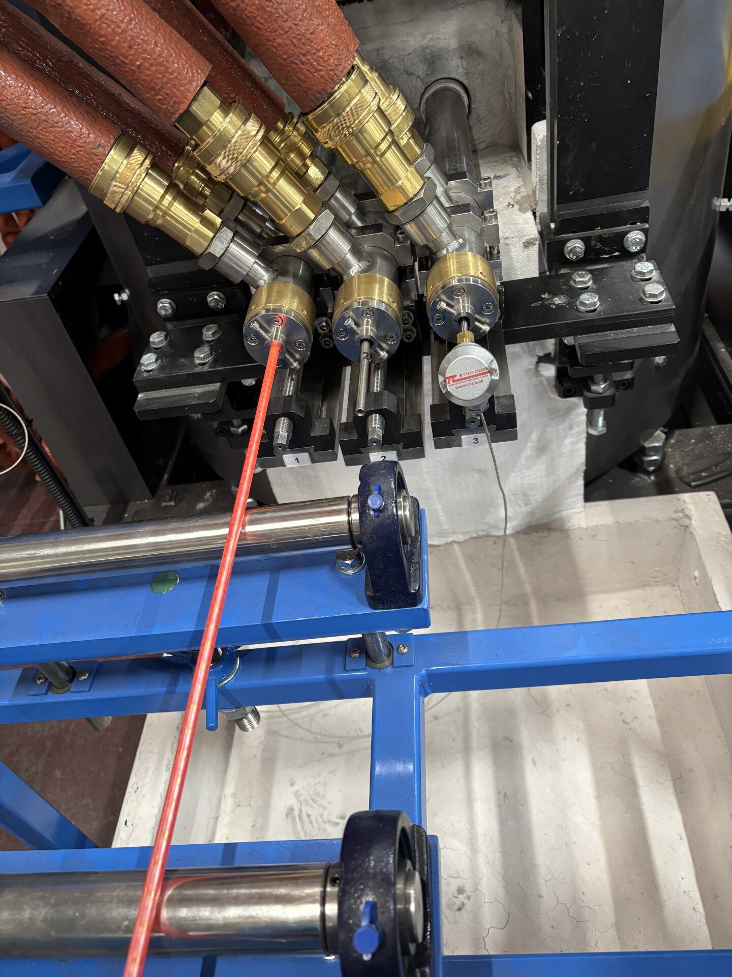 IC 400 casting line